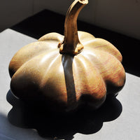 Hand Carved Stone Gourd 7"