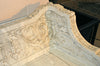 Antique Hand Carved Marble Bench
