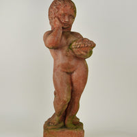 Female Cherub Statuette
