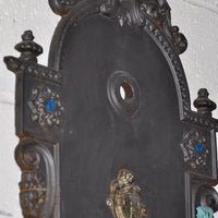 Cast Iron Wall Fountain with Crest