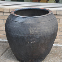 Large Antique Circle Storage Jar