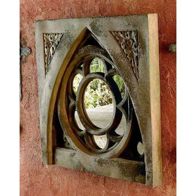 English Tracery Outdoor Mirror