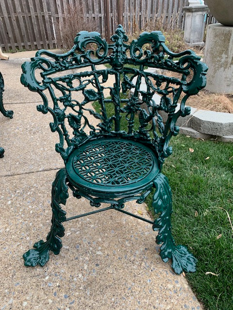 Curved Iron Estate Chair - Main Line