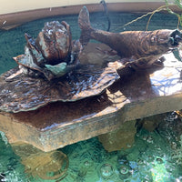 Bronze Koi Fountain Spout - Artist Made
