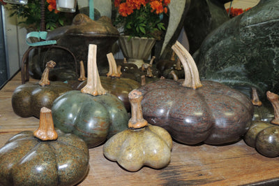 Hand Carved Stone Gourd 7