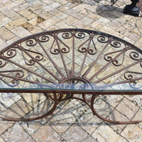 Coffee Table made from Antique Iron