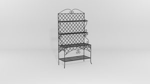 Provincial Baker's Rack - Outdoor Plant Stand