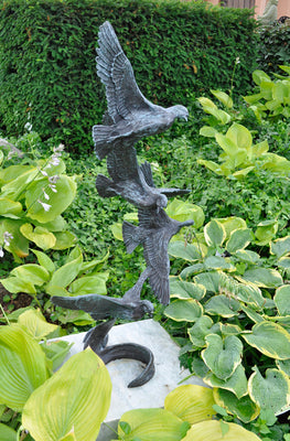 Doves of Peace - Medium - Dark Bronze