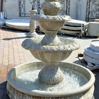 Oak Leaf Fountain With Basin