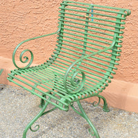 Fauteuil Tournant Chair - Patine Verte
