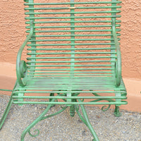 Fauteuil Tournant (Chair) - Patine Verte