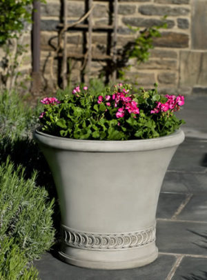 Etched Circles Planter