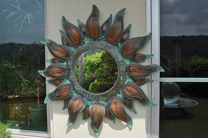 Copper Sun Mirror