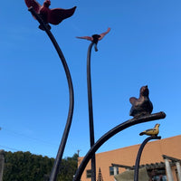 Bird Sculpture by Inta Krombolz