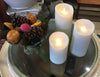 Moving Flame Outdoor Pillar Candle - 5"