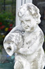 Italian Carved Stone Putti Fountain Piece