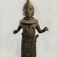Antique Benin Bronze Figure
