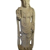 Antique Marble Avalokitesvara Bodhisattva Sculpture