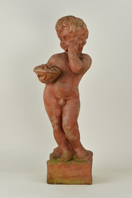 Male Cherub Statuette