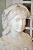 Country Maiden Marble Bust